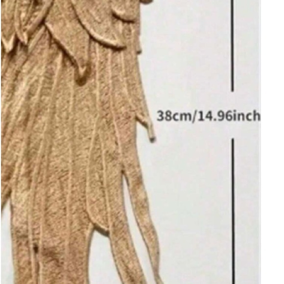 Lace Motif Sew On Angel
Wing Neckline Lace Trim Applique
Embroidery Angel Wing - Picture 5 of 12